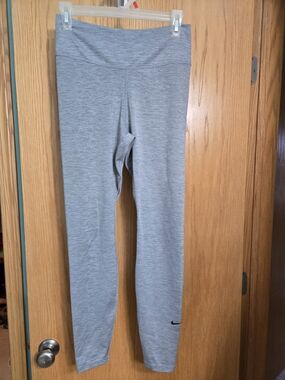 Nike Light Gray Athletic Leggings